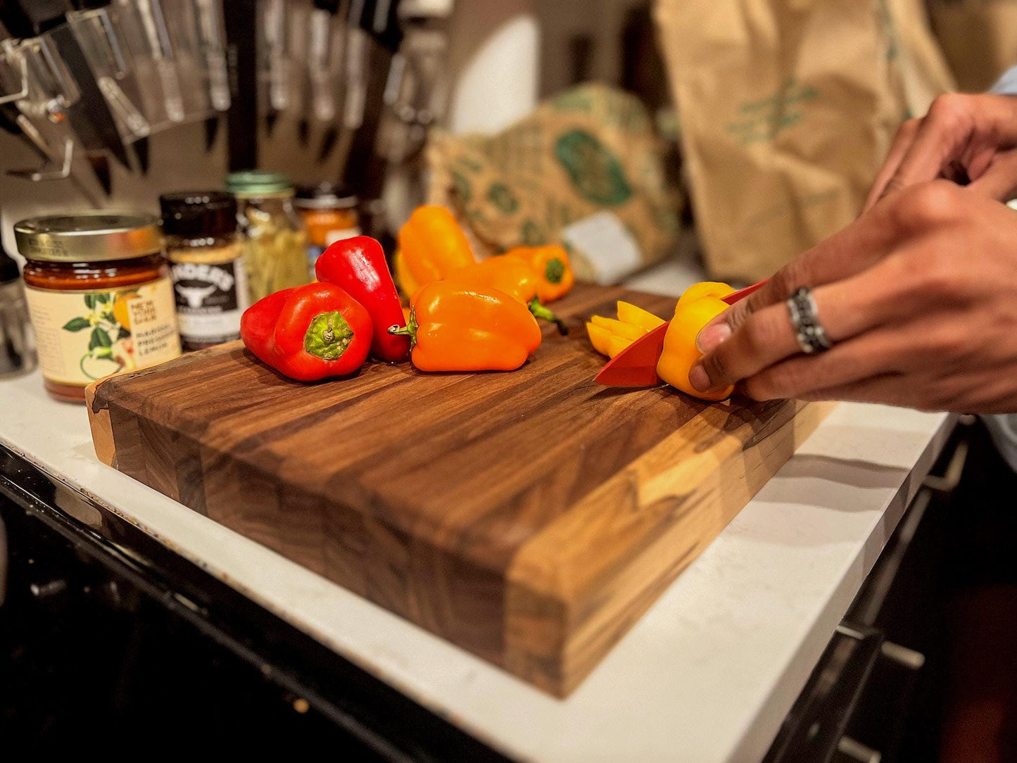 Walnut cutting board