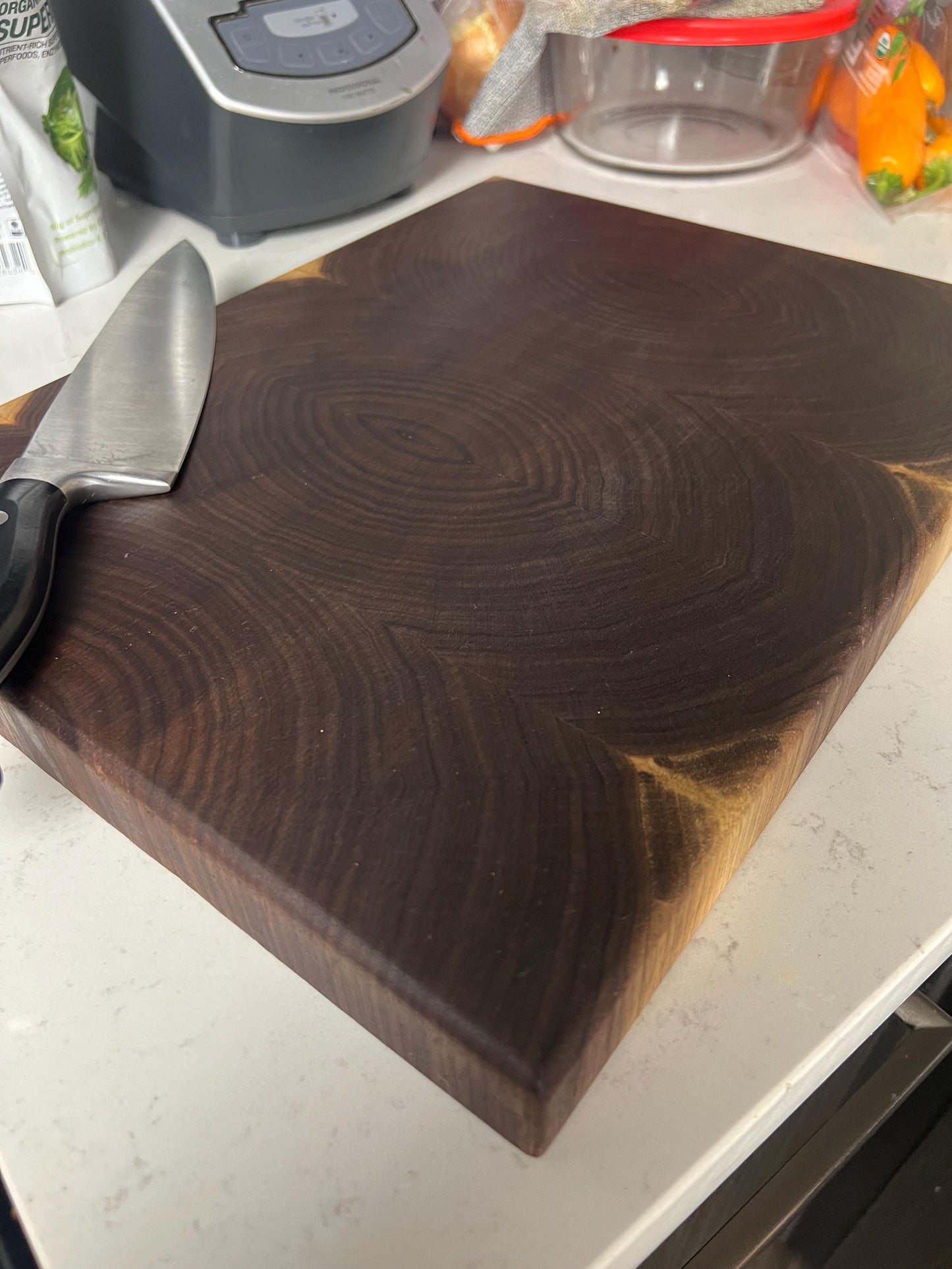 Walnut Butcher Block Cutting Board