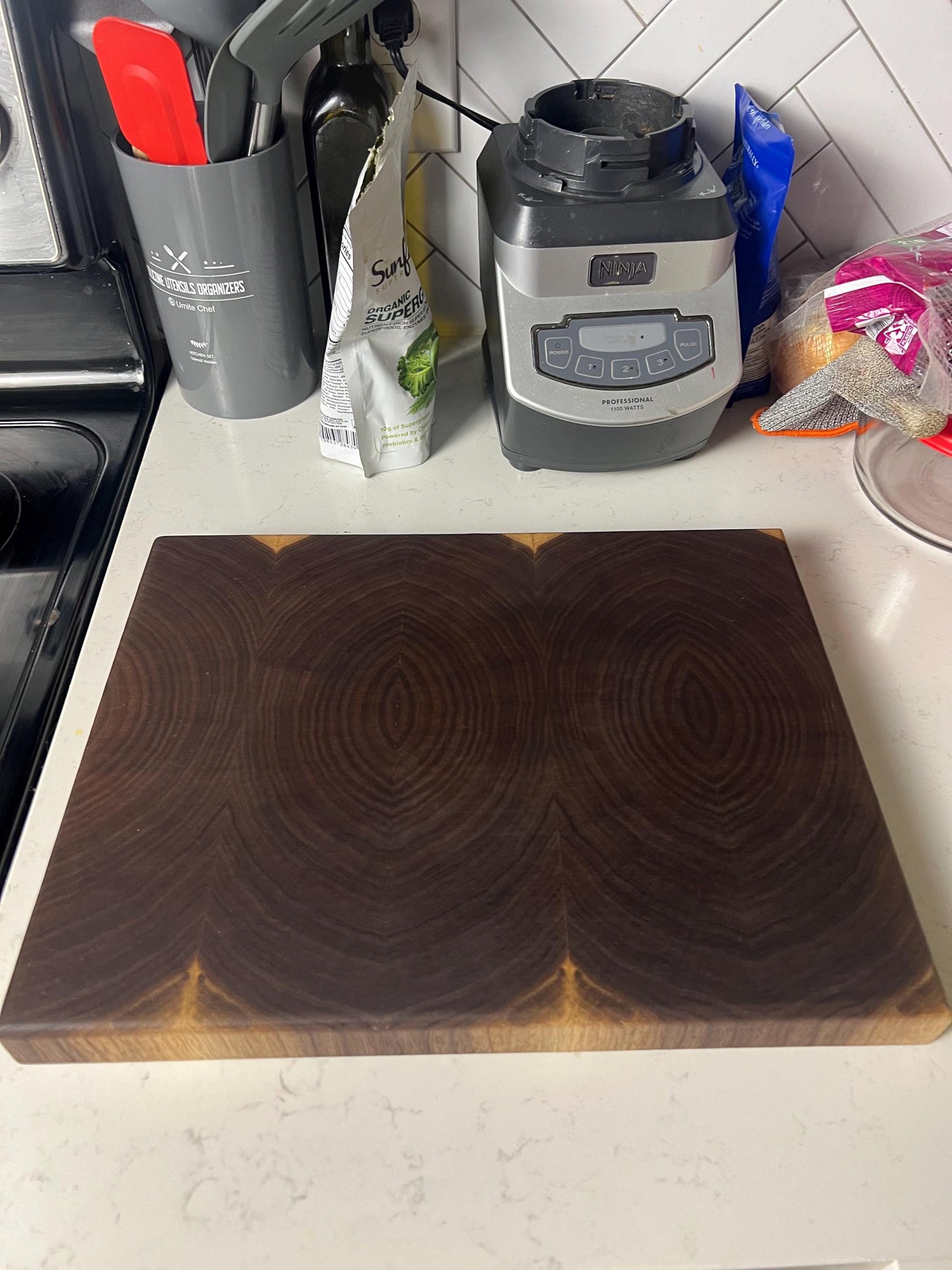Walnut Butcher Block Cutting Board