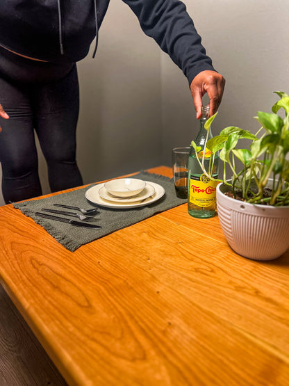 Cherry Japanese low dining floor table